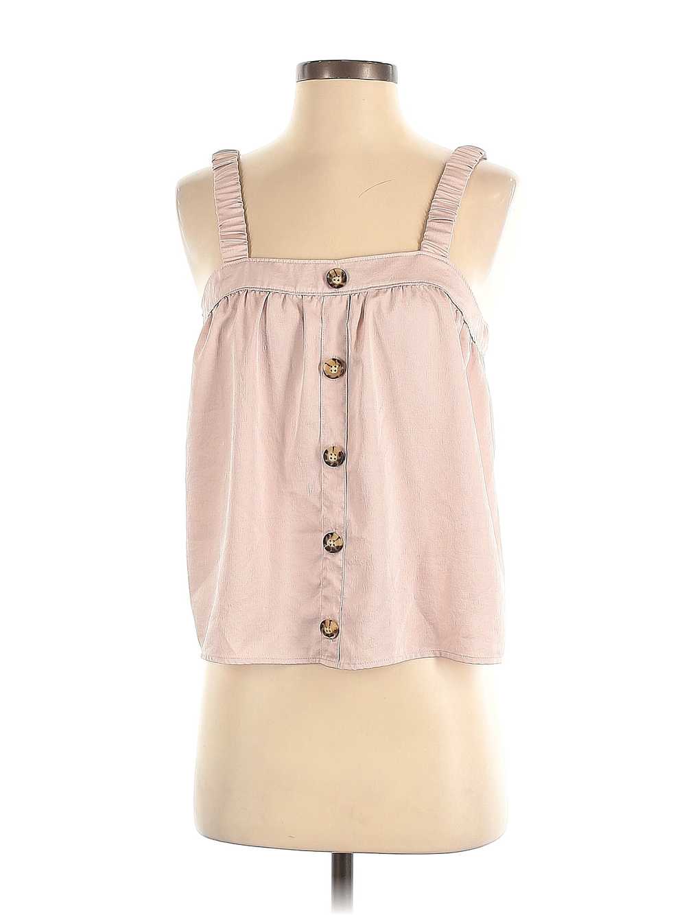 Express Women Pink Sleeveless Blouse S - image 1