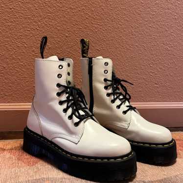 Dr Martens Jadon Platform Docs White