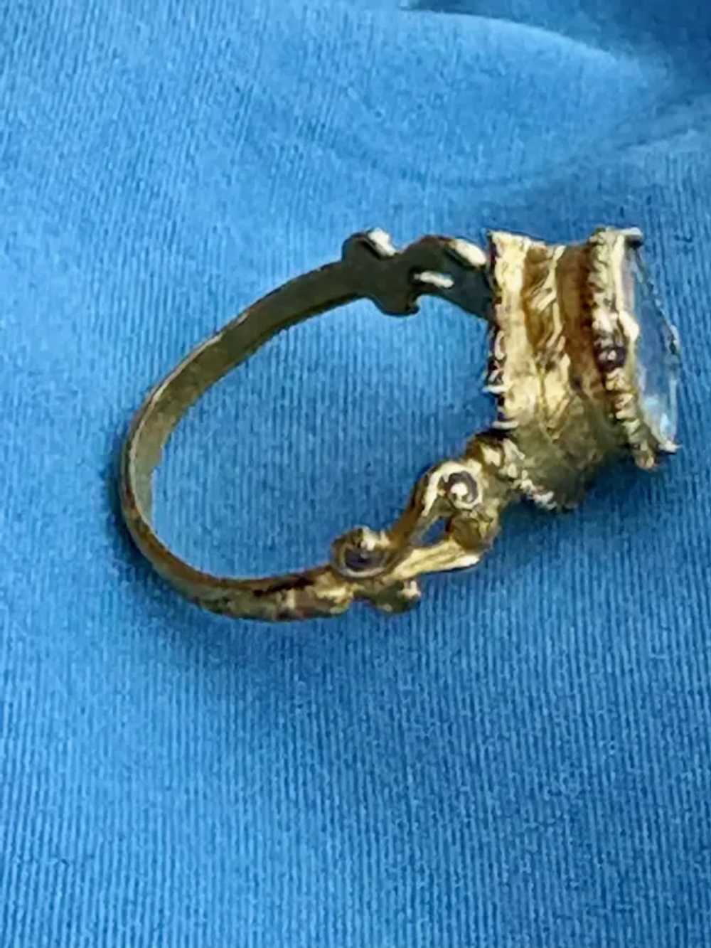 17th Century  (1640 Rock Crystal ring - image 4