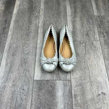 Jack Rogers Silver Flats