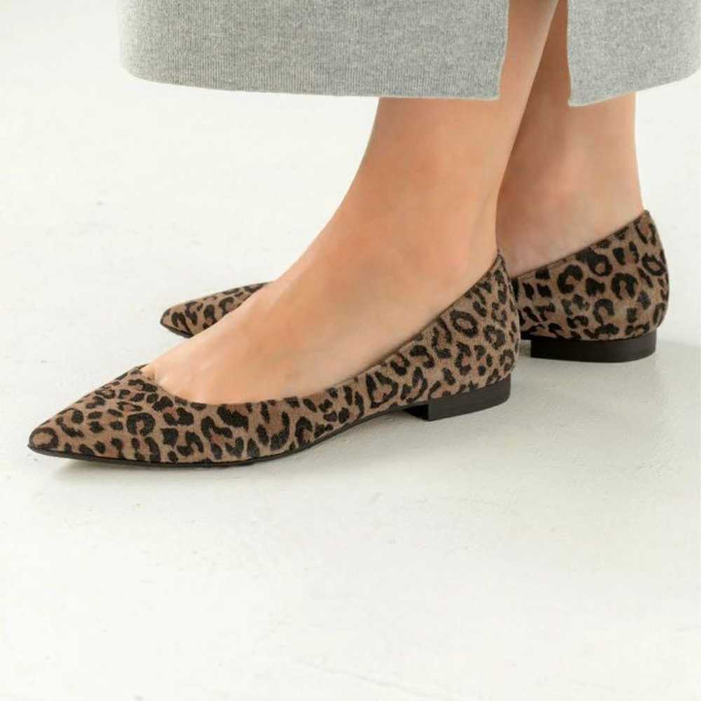 STYLE DELI 【Made in JAPAN】 Leopard Print Flat Pum… - image 5