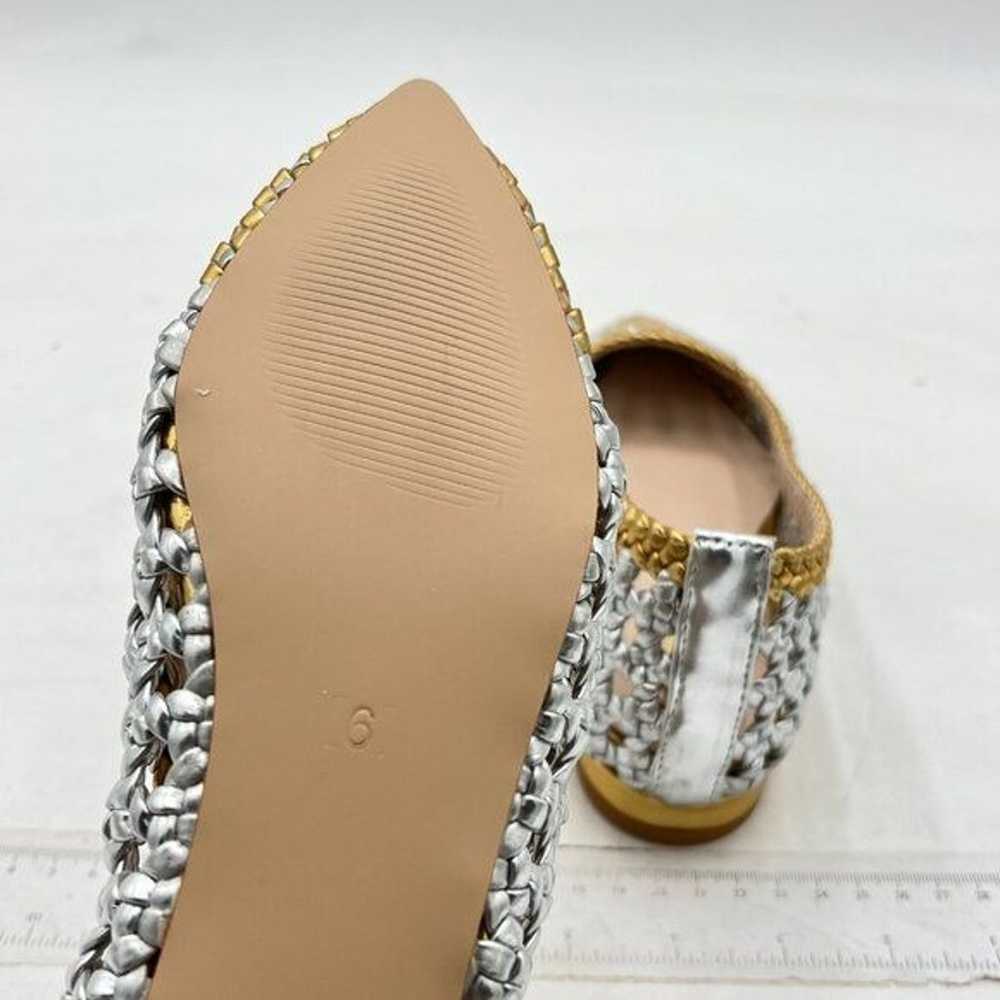 FSJ Gold Stylish Comfort Slip On Ballet Flat Walk… - image 5