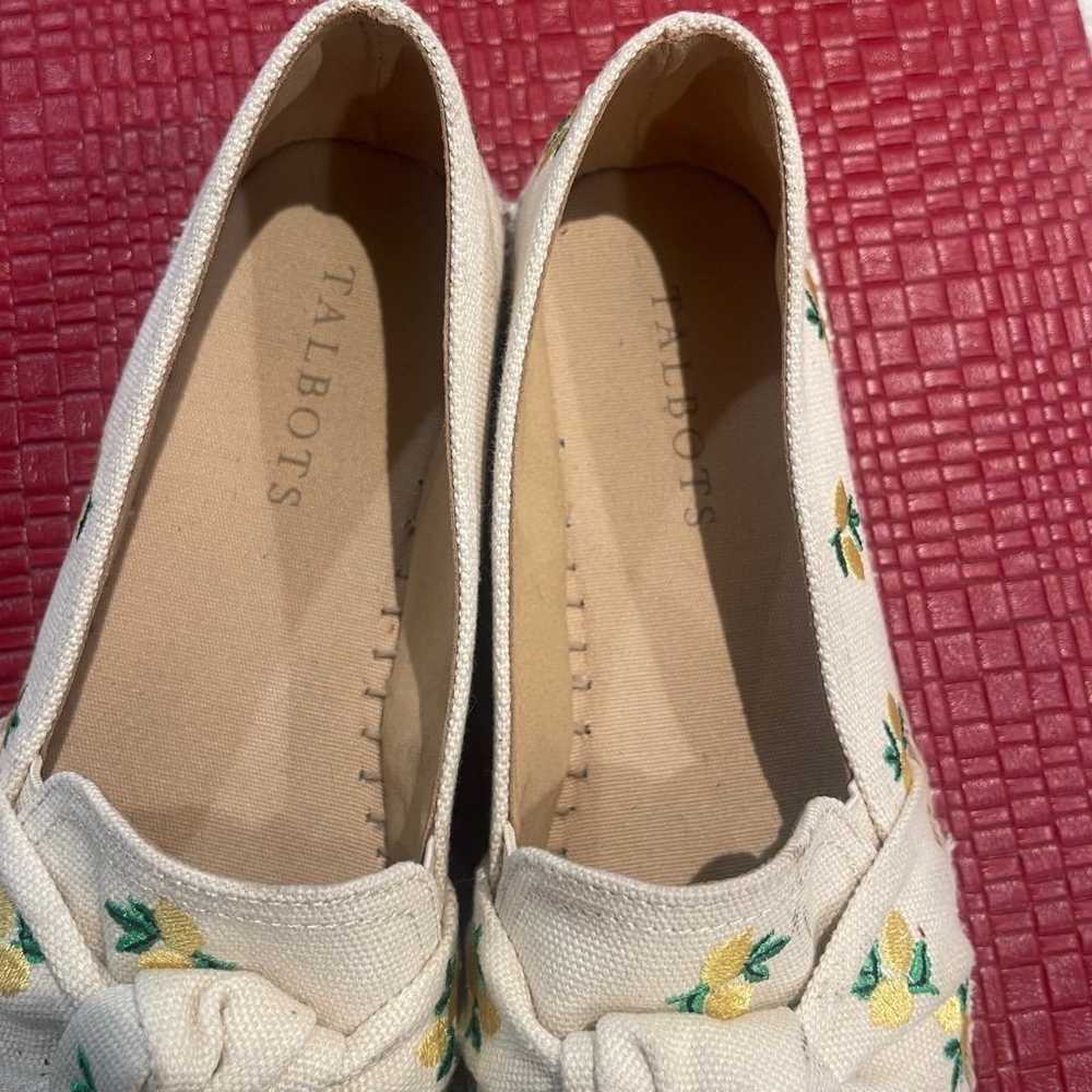 Talbots Espadrilles, Size 6.5M, Beige new - image 6