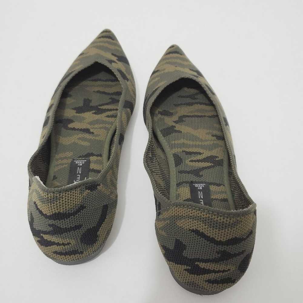 Steve Madden | Steven Rosy Green Camouflage Point… - image 3