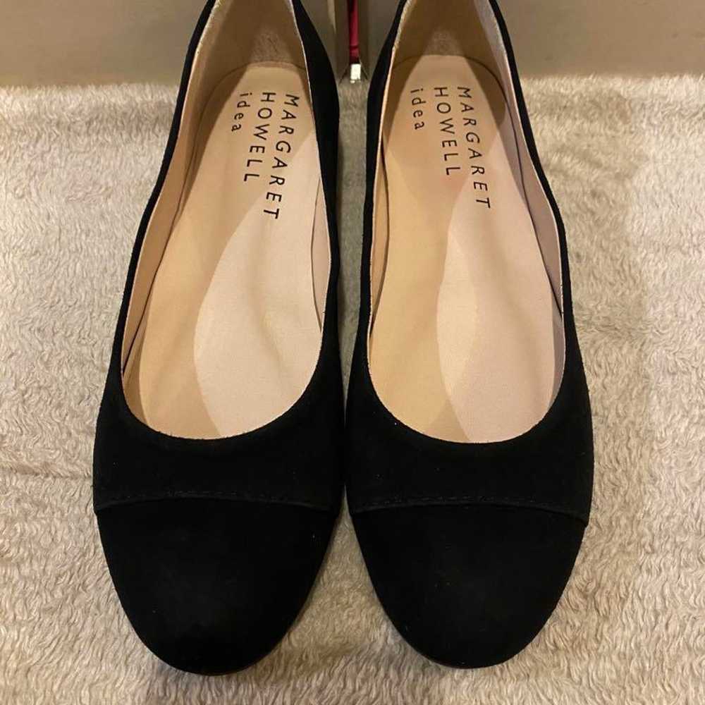 MARGARET HOWELL idea Pumps Black Nubuck Size 23 - image 2