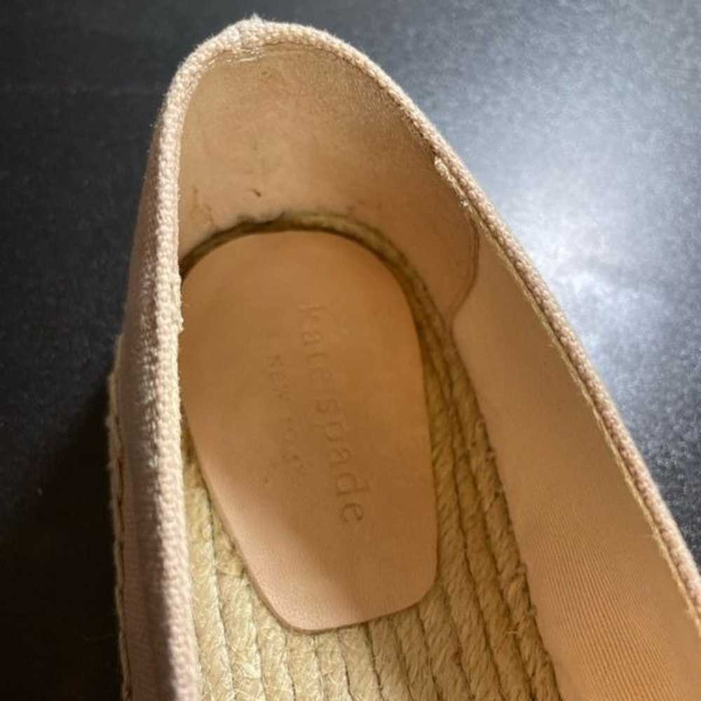 Kate Spade Grenada Glasses Espadrille Slip On Fla… - image 4