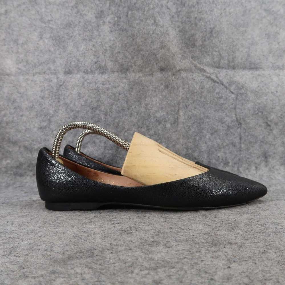 All Black Shoes Womens 38.5 Flats Fashion Skimmer… - image 2