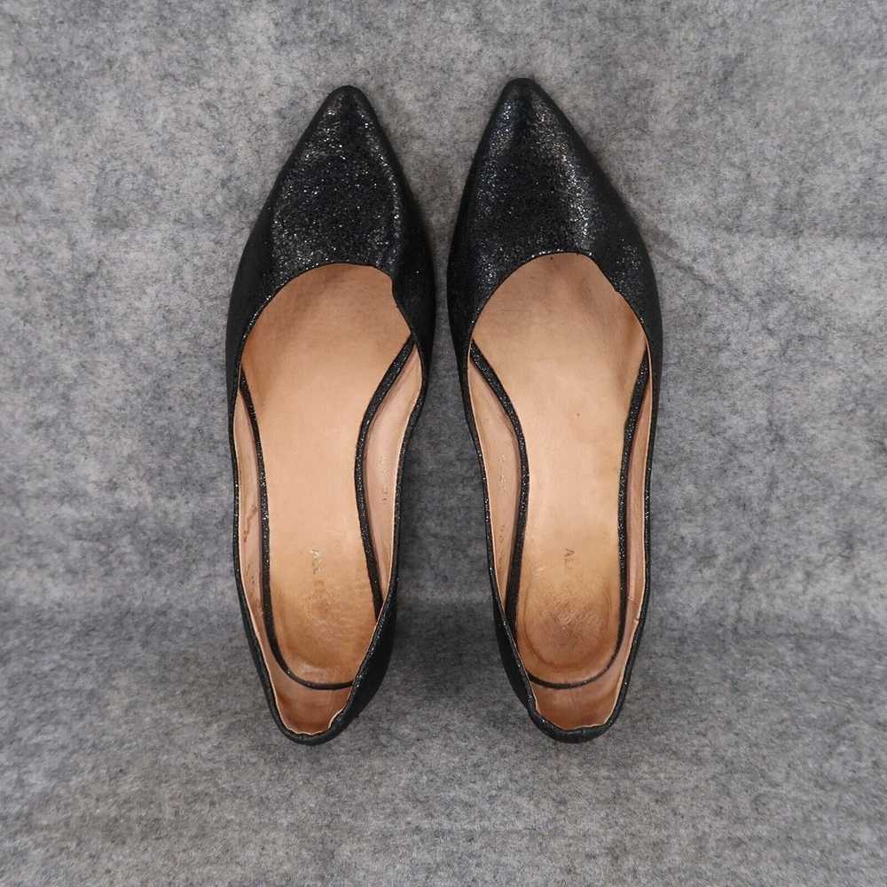 All Black Shoes Womens 38.5 Flats Fashion Skimmer… - image 6