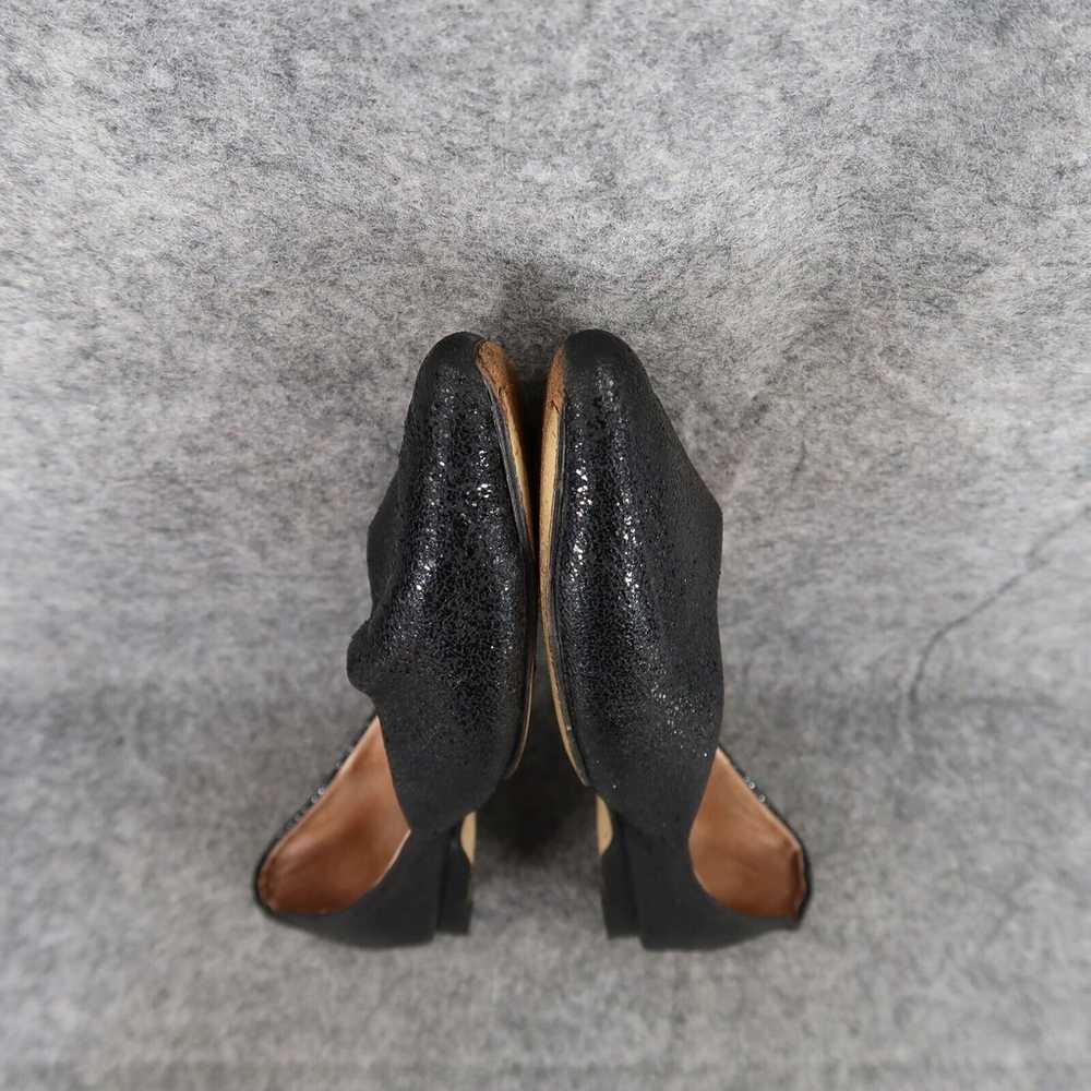 All Black Shoes Womens 38.5 Flats Fashion Skimmer… - image 9