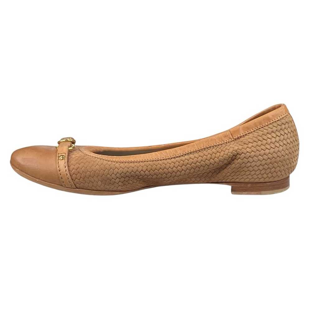 AGL Women’s Monika Brown Leather Slip On Ballet F… - image 2