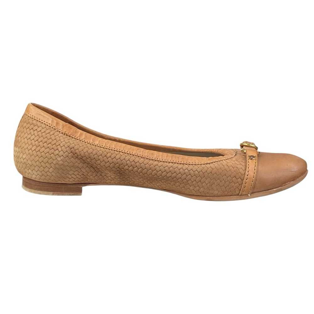 AGL Women’s Monika Brown Leather Slip On Ballet F… - image 4