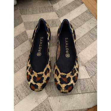 Rothys Women’s Cheetah Print Ballet Flats