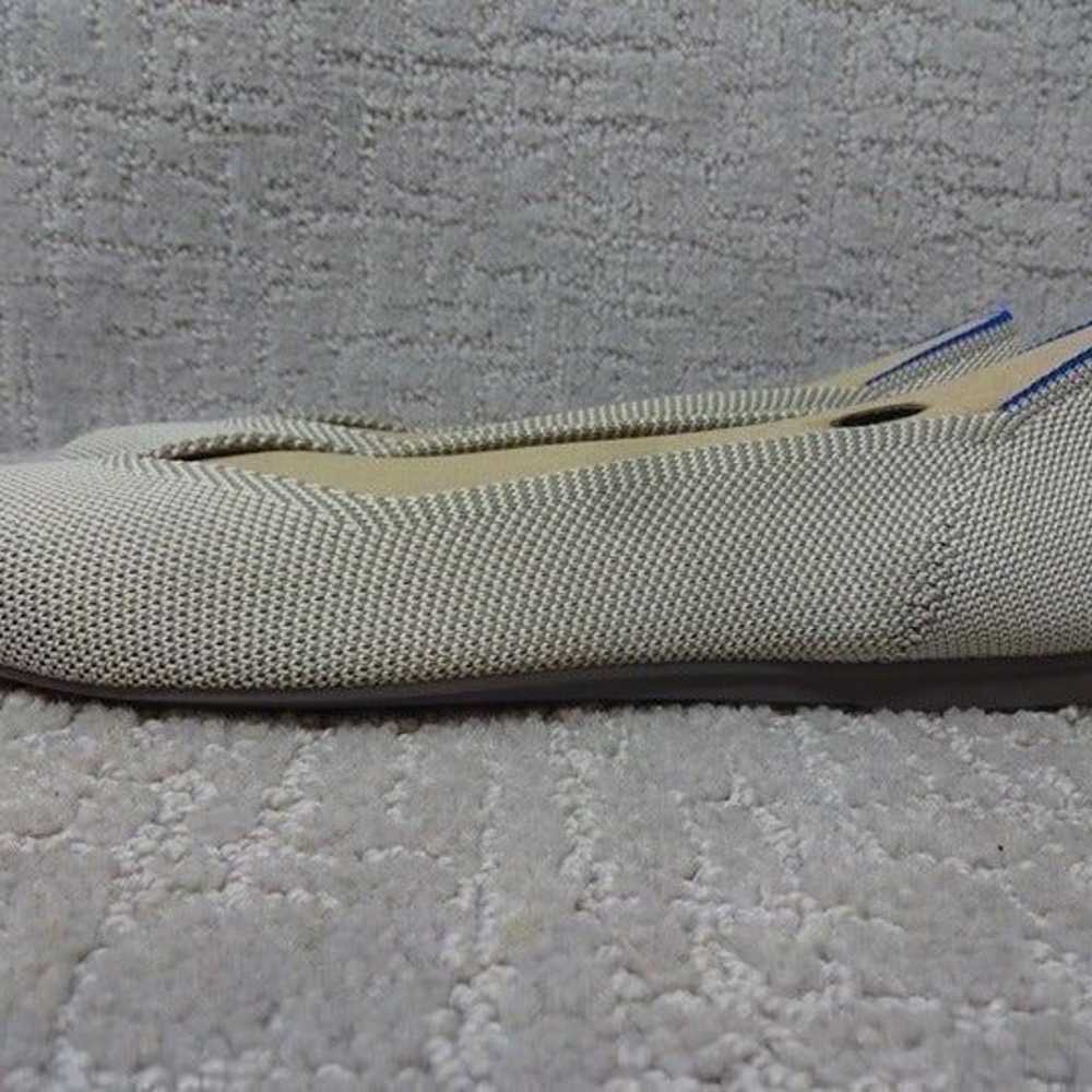 Rothys The Flat Women's Size 6.5 US Beige Flax Bi… - image 3