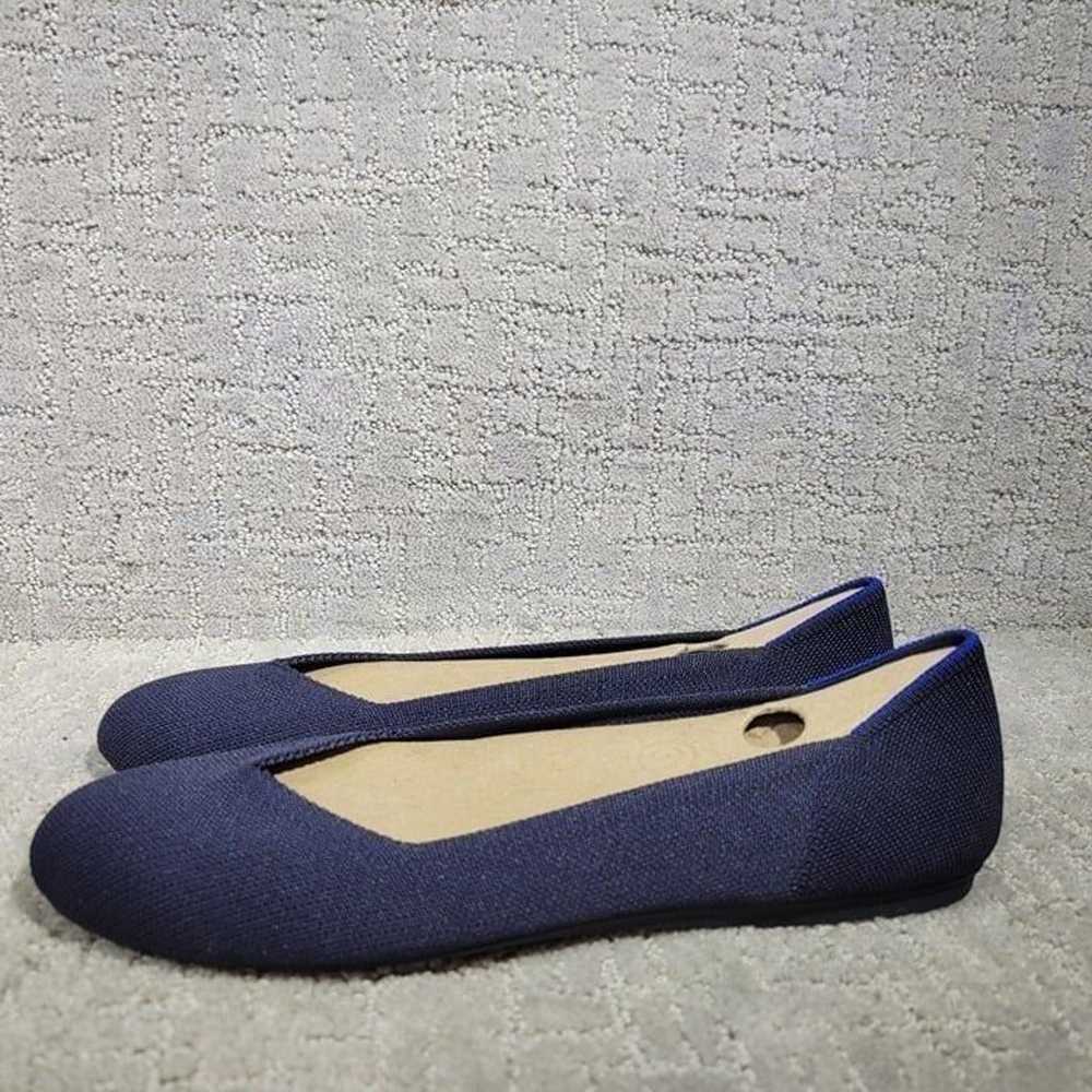 Rothy's The Flat Womens Size 12 Maritime Navy Fla… - image 3