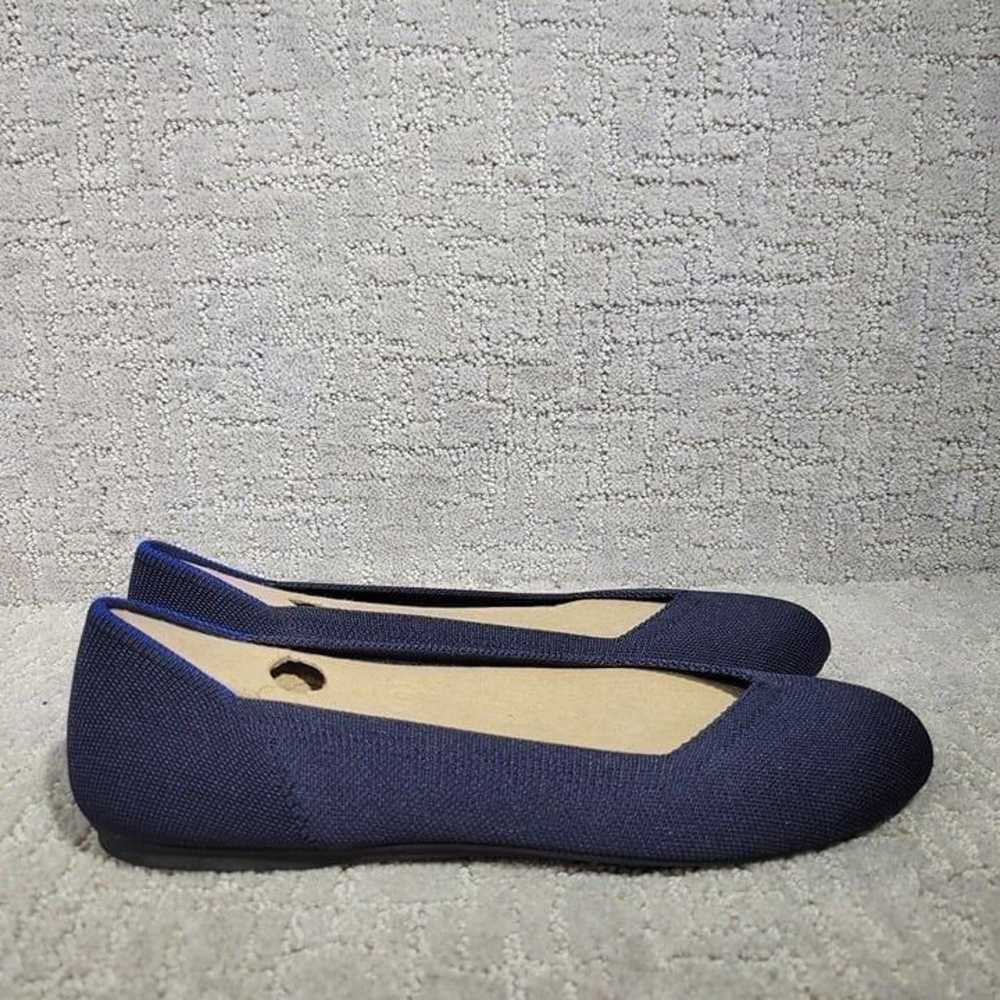 Rothy's The Flat Womens Size 12 Maritime Navy Fla… - image 5