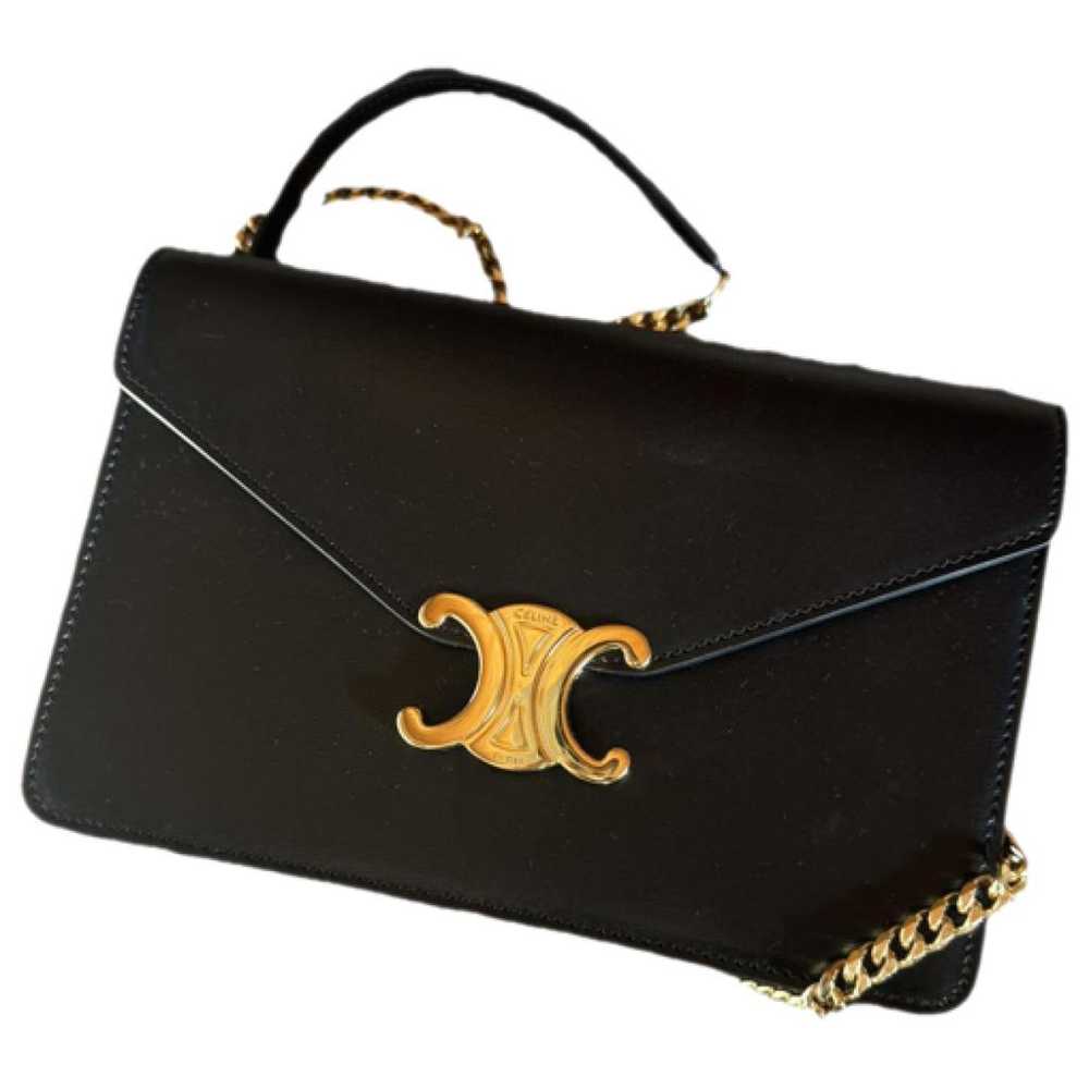 Celine Triomphe leather clutch bag - image 1