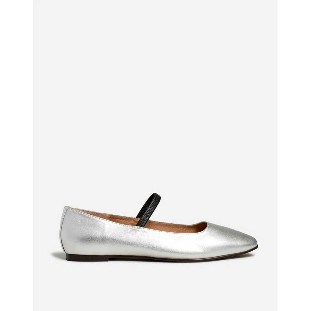 Madewell Women's The Greta Ballet Flats in Silver… - image 2