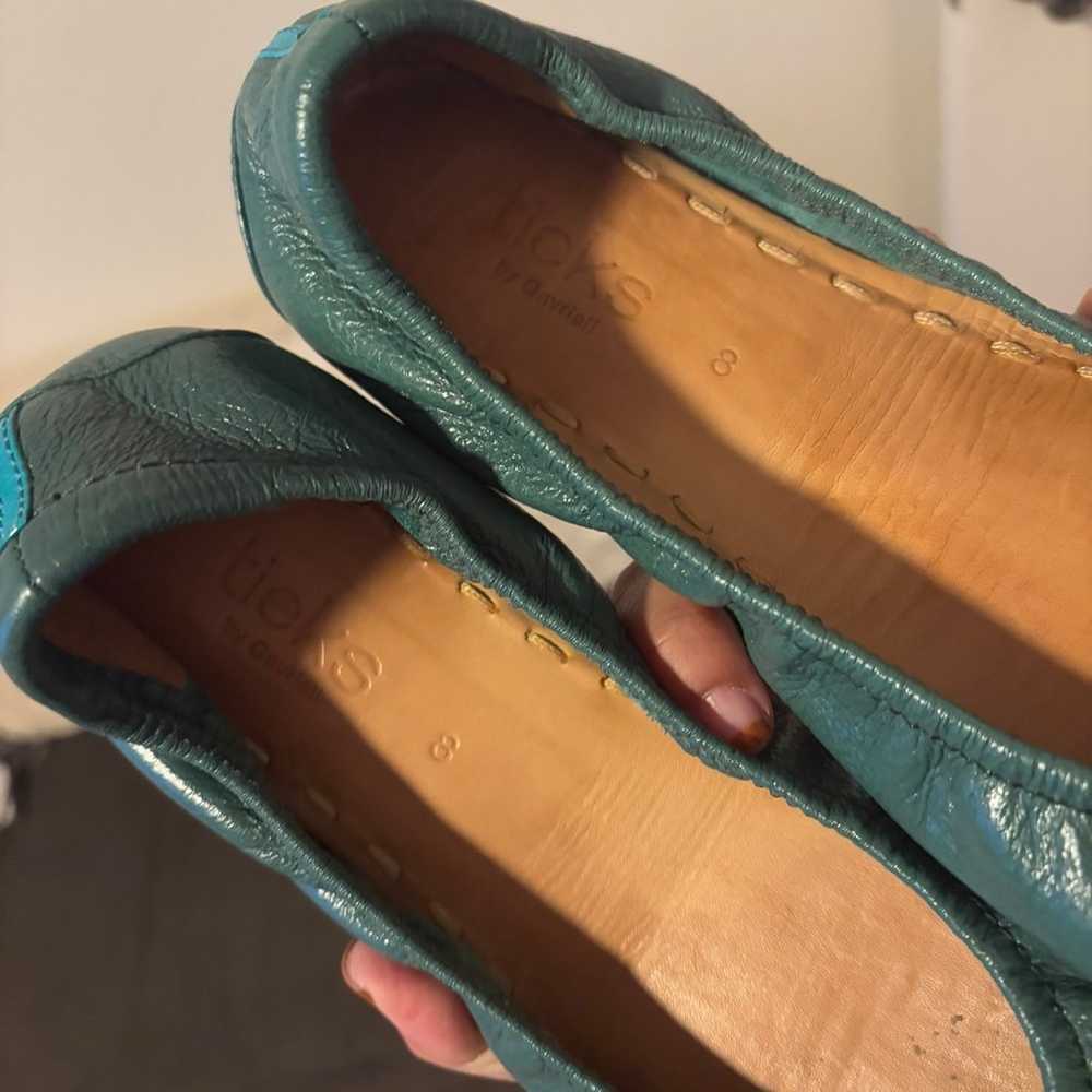 Tieks pacific green size 8 - image 1