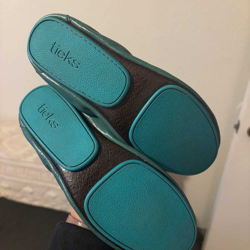 Tieks pacific green size 8 - image 4