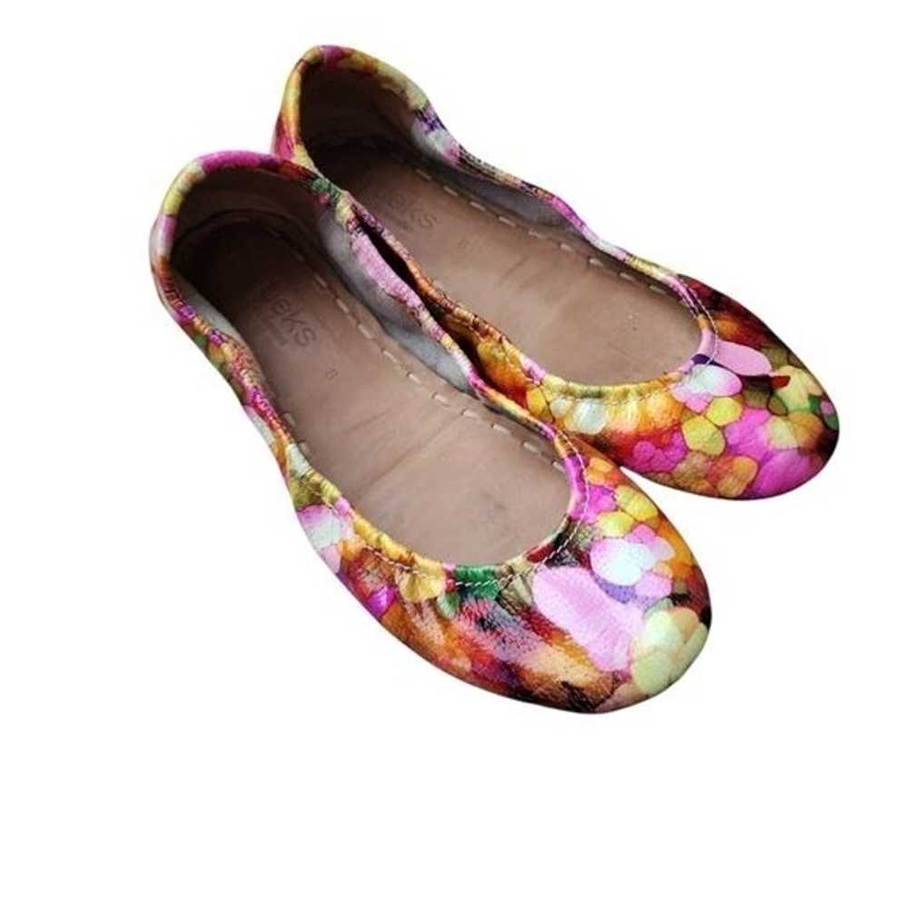 TIEKS Aquarella ballet flats leather packable fla… - image 2