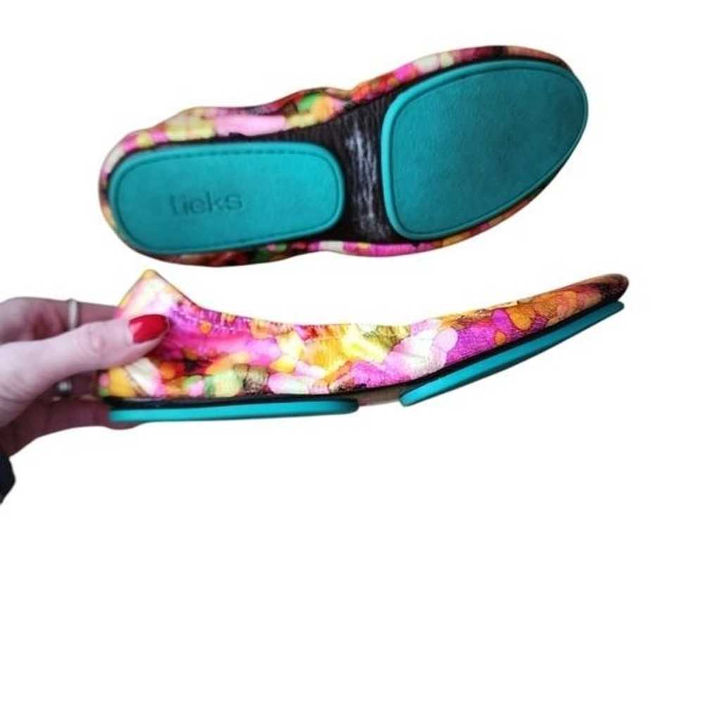 TIEKS Aquarella ballet flats leather packable fla… - image 4