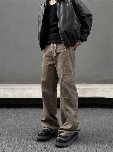 Japanese Brand × Jean × Streetwear Straight brown 