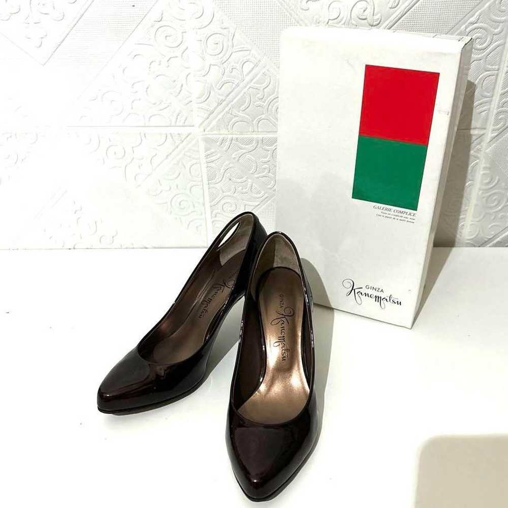 【Beautiful item✨️】Ginza Kanematsu heel pumps 22.5… - image 1