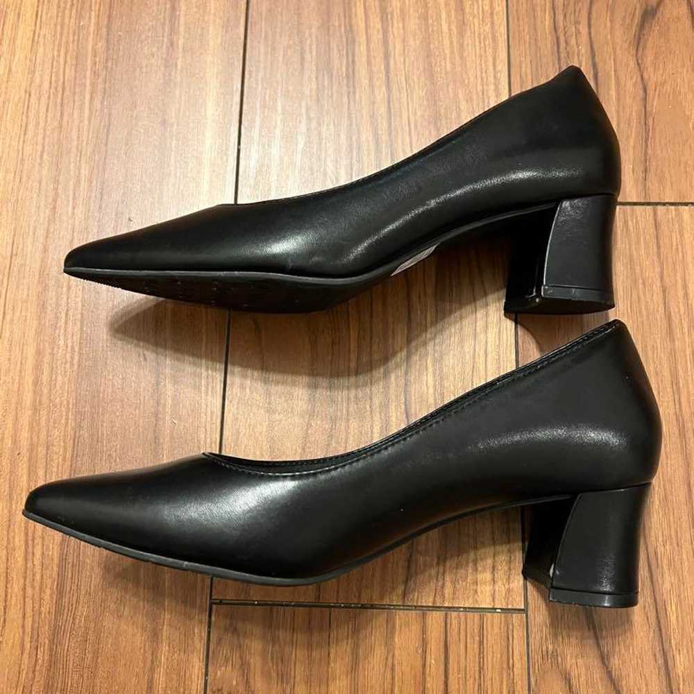 RANDA Black Pointed Toe Pumps - image 8