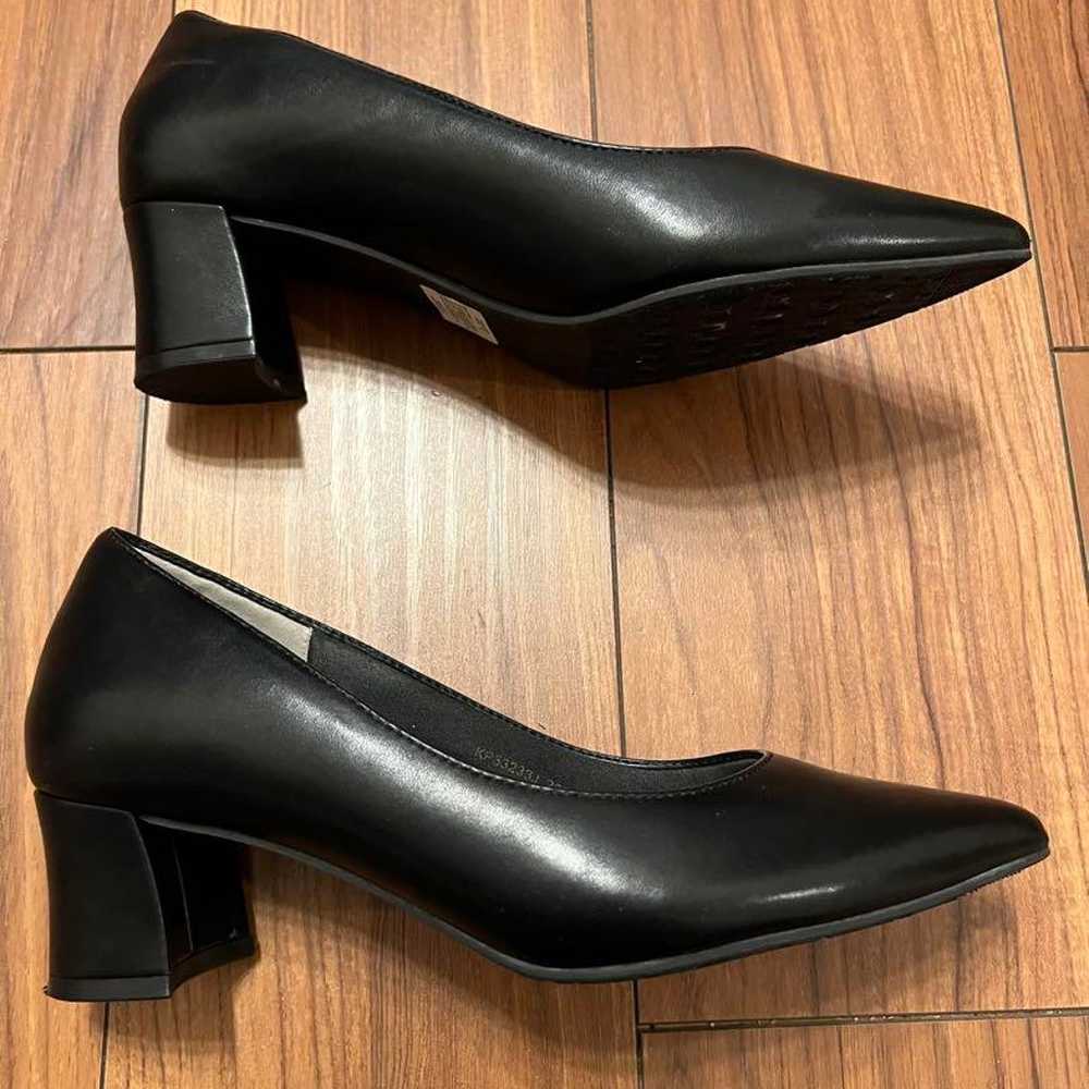 RANDA Black Pointed Toe Pumps - image 9