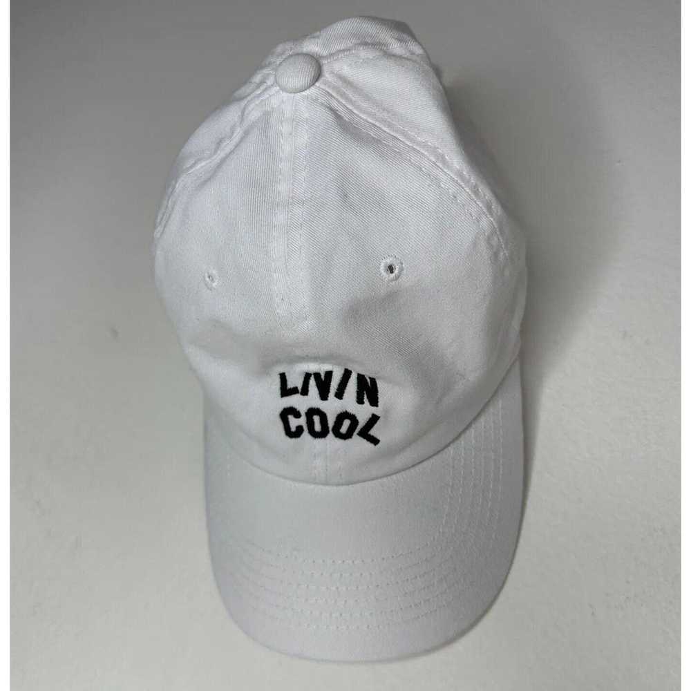 Other NWOT Livin Cool White Baseball Cap Hat Blac… - image 2