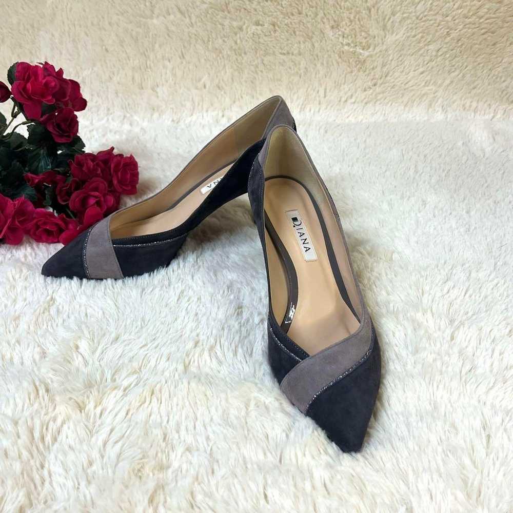 ✨️Like New✨️ DIANA Pumps Suede 24cm Pointed Toe - image 2