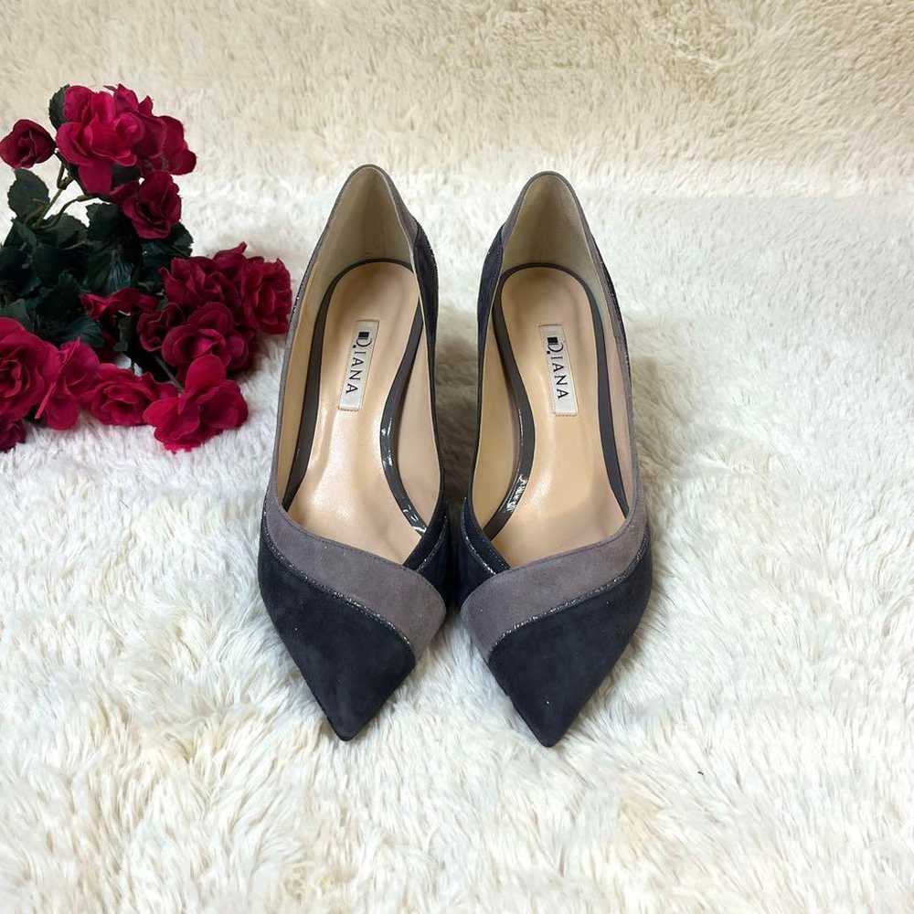 ✨️Like New✨️ DIANA Pumps Suede 24cm Pointed Toe - image 3