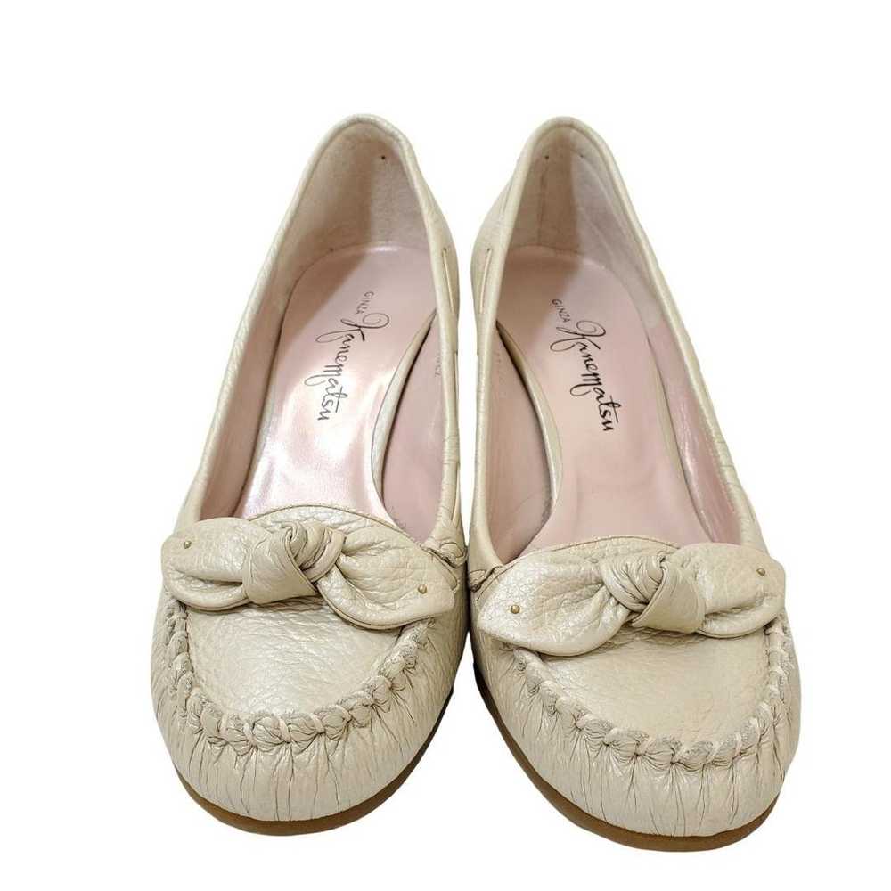 Ginza Kanematsu ✨️ Round toe pumps with ribbon, w… - image 6