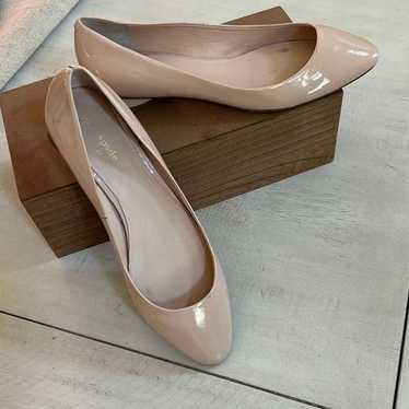 Kate Spade Nude Patent Leather Pumps