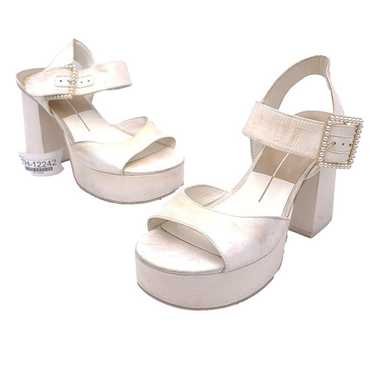 Dolce Vita Bobby Pearl Womens Size 7 Ivory Chunky 