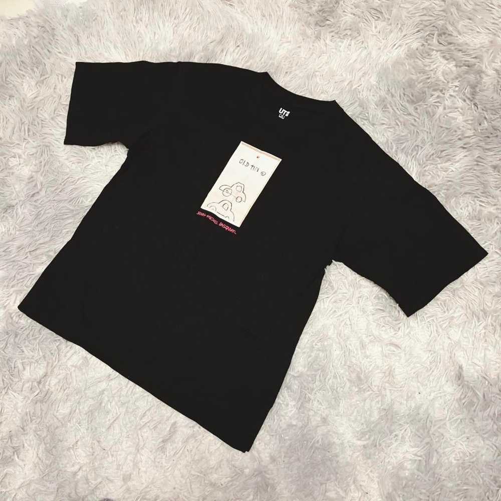 UNIQLO T-shirt (M) Big Print Round Neck Cotton 10… - image 1