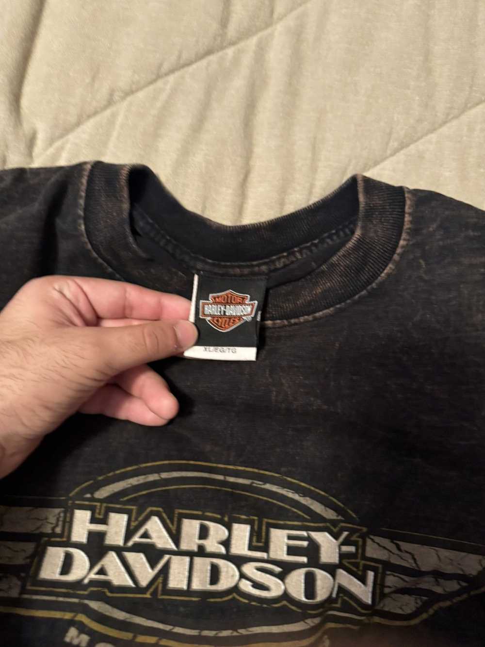 Harley Davidson × Vintage Vintage Harley Tee Uniq… - image 4