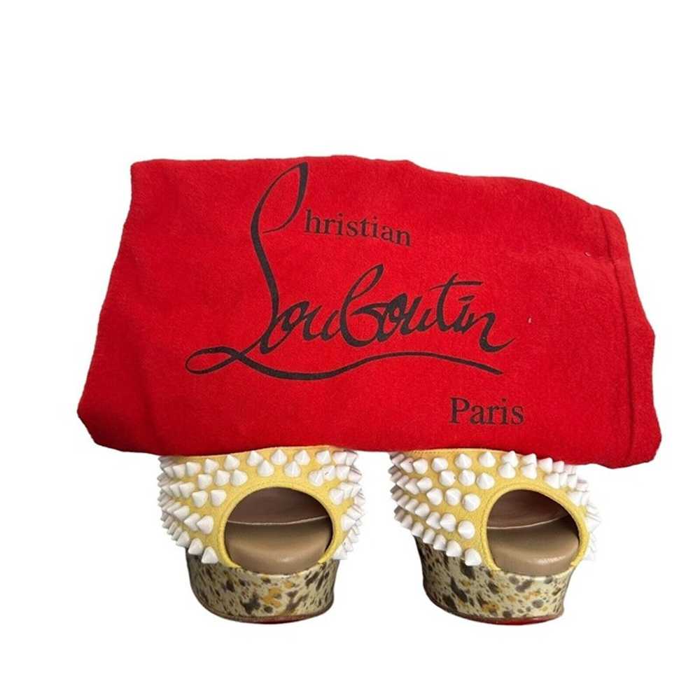 Christian Louboutin Women's Sz 36 US 6 Lady Peep … - image 12