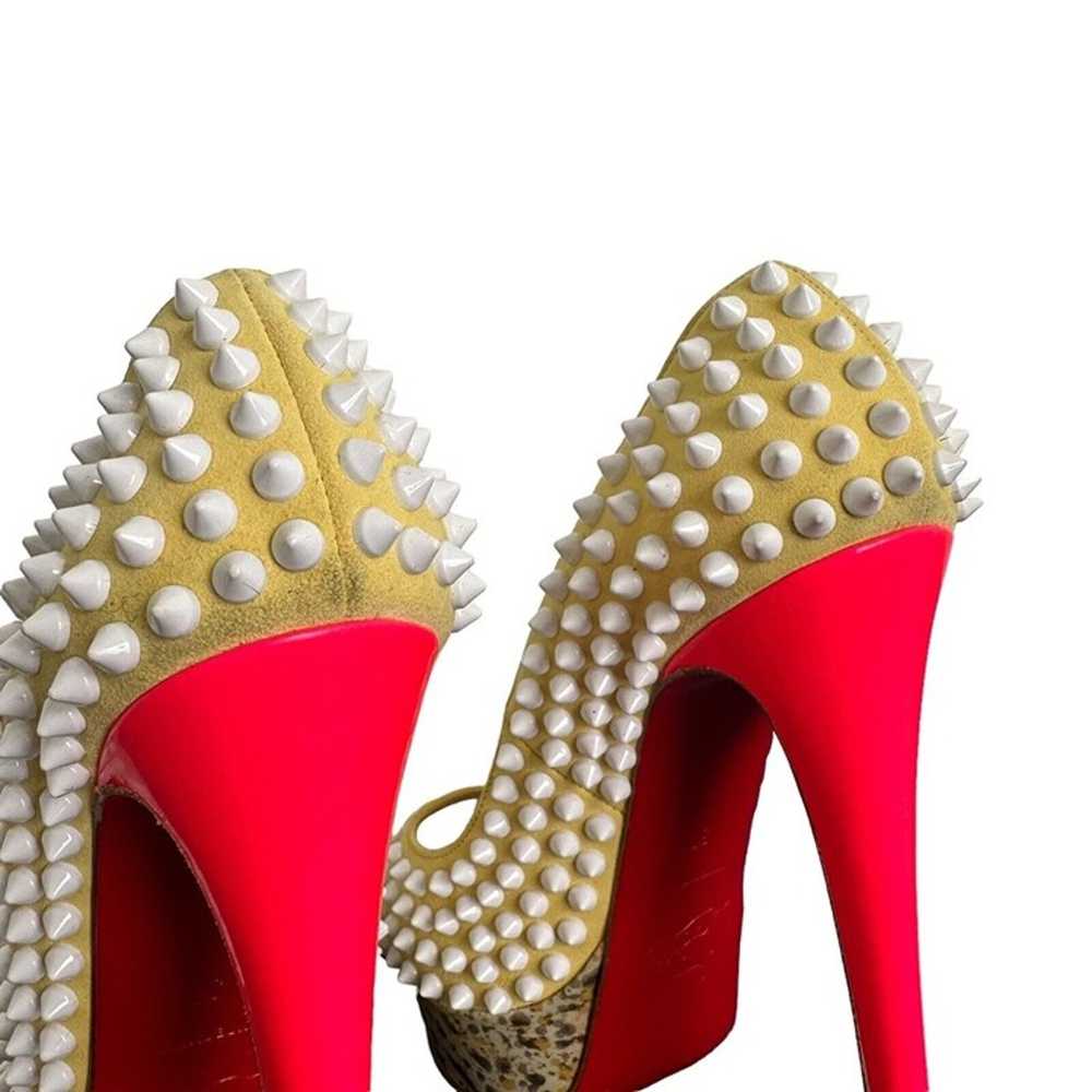 Christian Louboutin Women's Sz 36 US 6 Lady Peep … - image 7