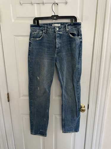 Zara Torn Denim jeans