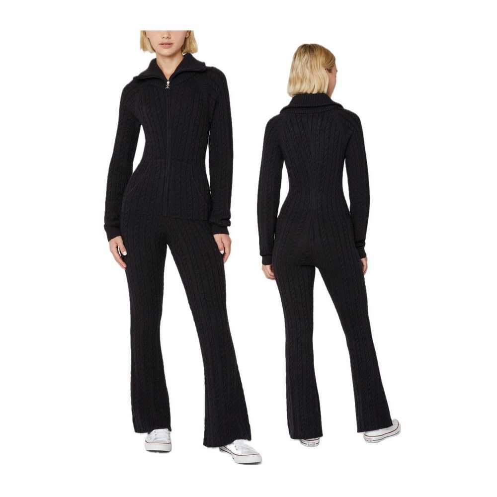 One Piece Flared knitted jumpsuit - image 1