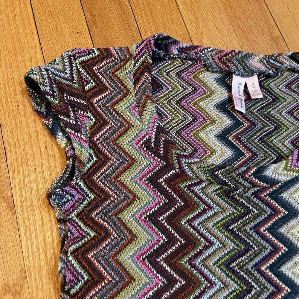 Vintage Y2K Womens Knit Top by Sweet Pea Size S M… - image 8