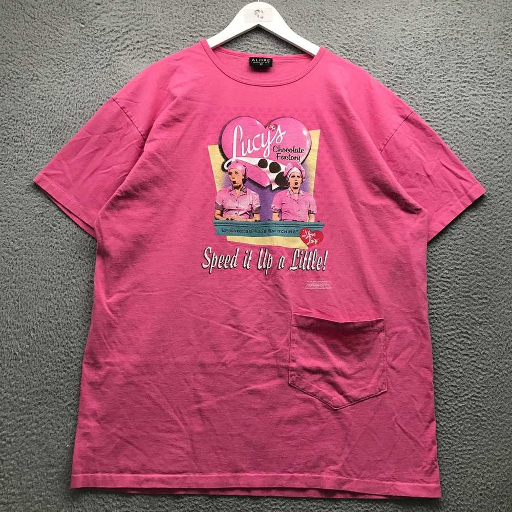 Vintage Lucy Chocolate Factory T-Shirt Womens One… - image 1