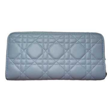 Dior Lady Dior leather wallet - image 1