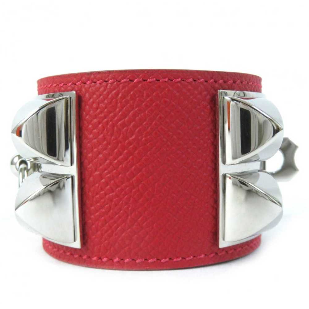 Hermès Leather bracelet - image 3