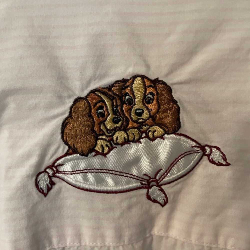 VTG DISNEY STORE LADY AND THE TRAMP LONG SLEEVE - image 5