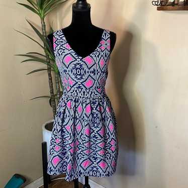 One clothing colorful dress