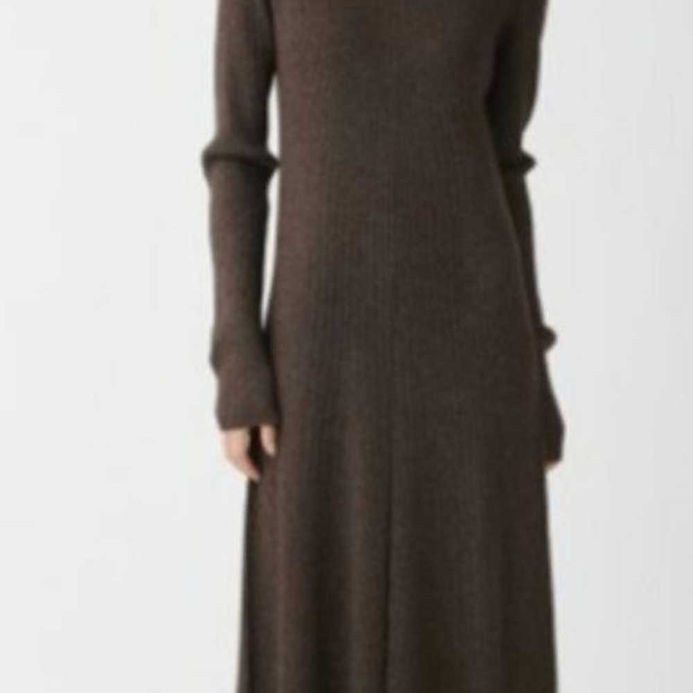 Mila Owen Crew Neck Lame Knit One-Piece Dress - image 2