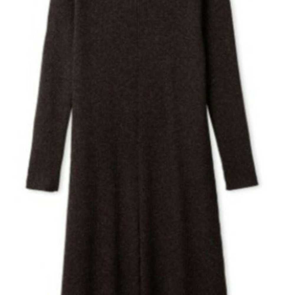 Mila Owen Crew Neck Lame Knit One-Piece Dress - image 9