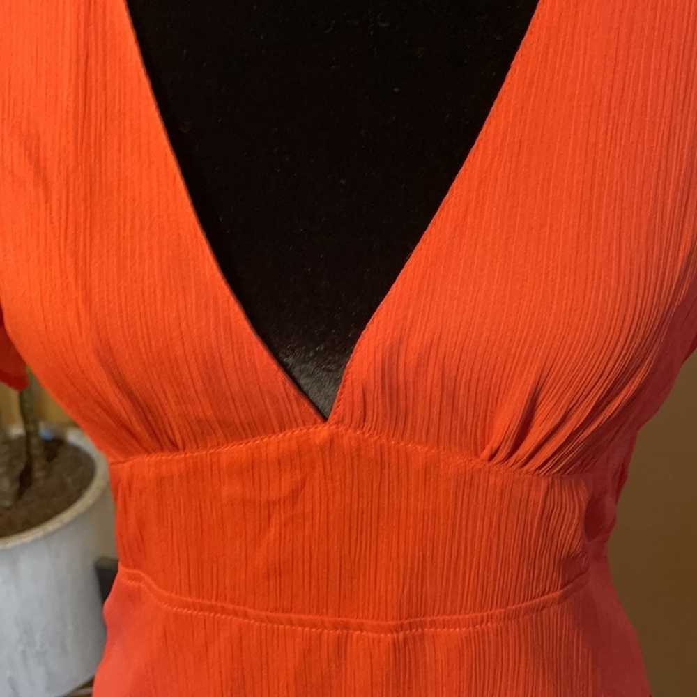 Midnight love coral backless dress - image 10